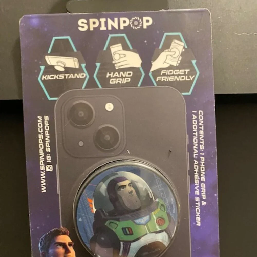 Disney Pixar Spin Pop: Buzz Light Year *Phone Grip*